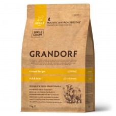 GRANDORF (Грандорф) 4 вида мяса с бурым рисом для собак мелких пород