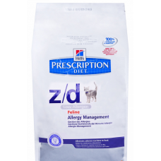 Hills Prescription Diet  Z/D для кошек  - Лечение острых пищевых аллергий